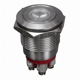 PULSADOR ANTIVANDALICO BULGIN MPI001/RD           