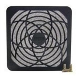 REJILLA VENTILADOR C/F NEGRO 92X92                