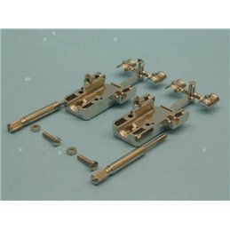 CARCASA SUBD 9V AMP METALIZADA                    