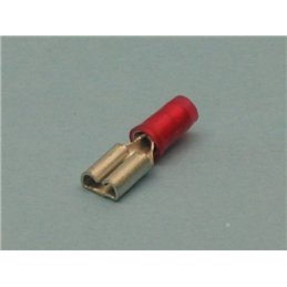 TERMINAL AMP ROJO FASTON H 5MM                    