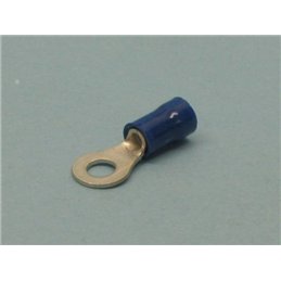 TERMINAL AZUL CERRADO 4MM                         