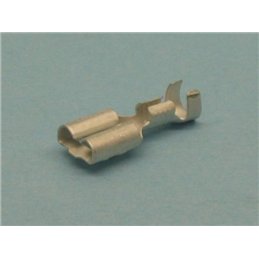 TERMINAL FASTIN FASTON 6,3 H C/RET.               