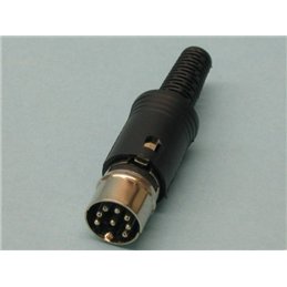 CONECTOR DIN 8P M 90º                             