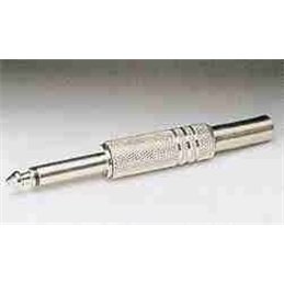 JACK 6,35 M AEREO MONO METALICO ROJO CNX-150      