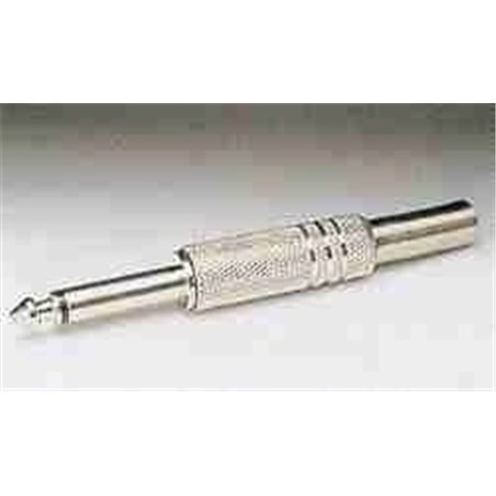 JACK 6,35 M AEREO MONO METALICO ROJO CNX-150      