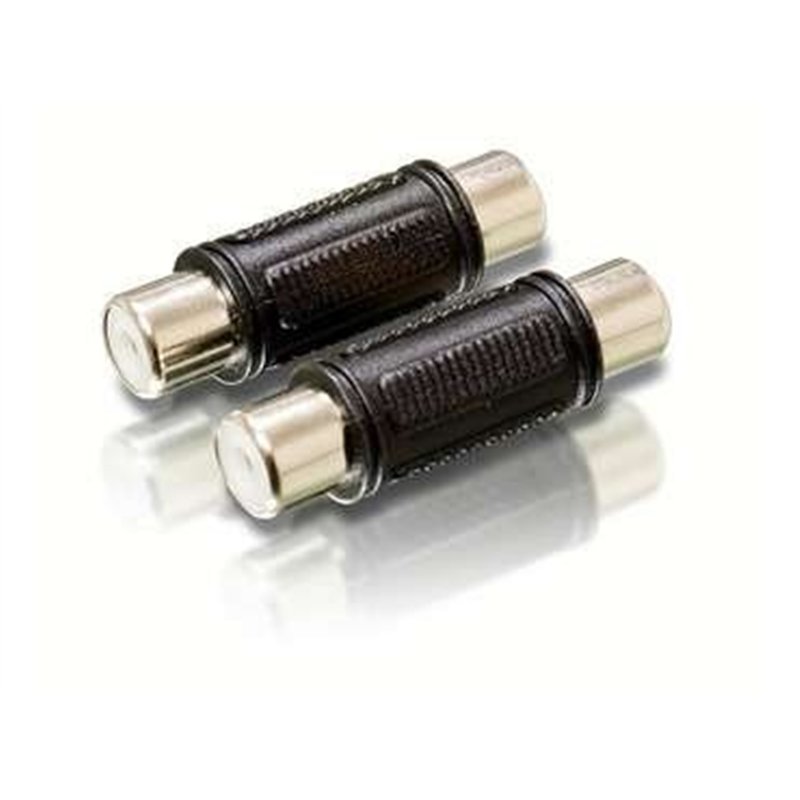 ADAPTADOR RCA H/H METALICO CONEX                  