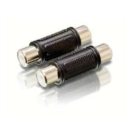 ADAPTADOR RCA H/H METALICO CONEX                  