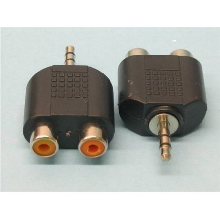 ADAPTADOR 3,5 M ST/2XRCA H                        