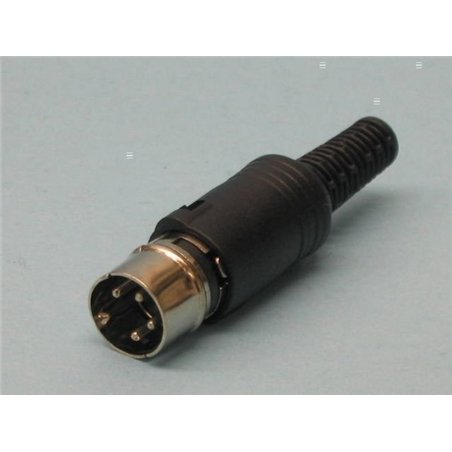 CONECTOR DIN 4P M 72º                             