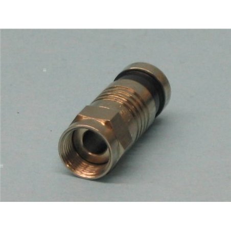 CONECTOR F M CRIMPAR NEGRO                        