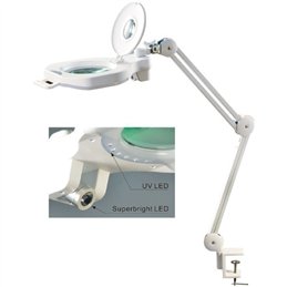 LUPA FLEXO 5D-20D TRIPLE LUZ REGULABLE            