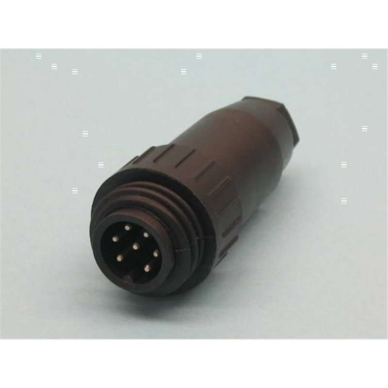 CONECTOR AMPHENOL IP67 7P M                       