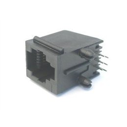 BASE RJ45 8V CI ACODADO APANTALLADA               