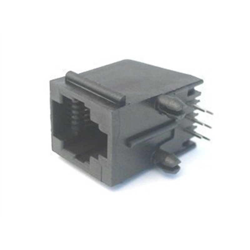 BASE RJ45 8V CI ACODADO APANTALLADA               