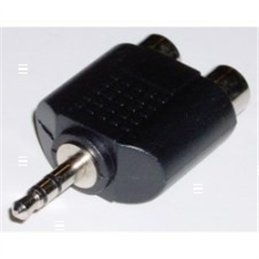 ADAPTADOR 3,5 ST M/2XRCA H CONEX                  
