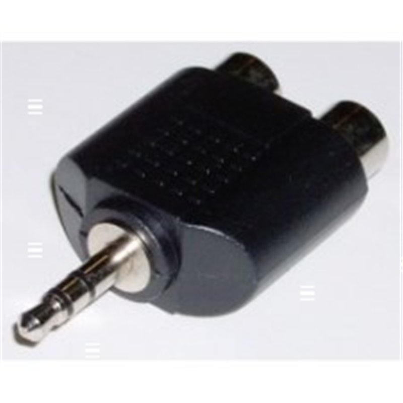 ADAPTADOR 3,5 ST M/2XRCA H CONEX                  