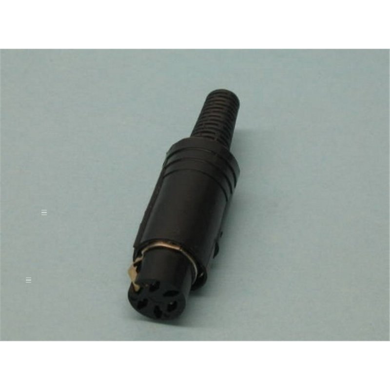CONECTOR DIN 5P H AEREA 60º                       