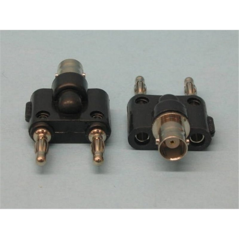 ADAPTADOR BNC H / A DOBLE BANANA M                