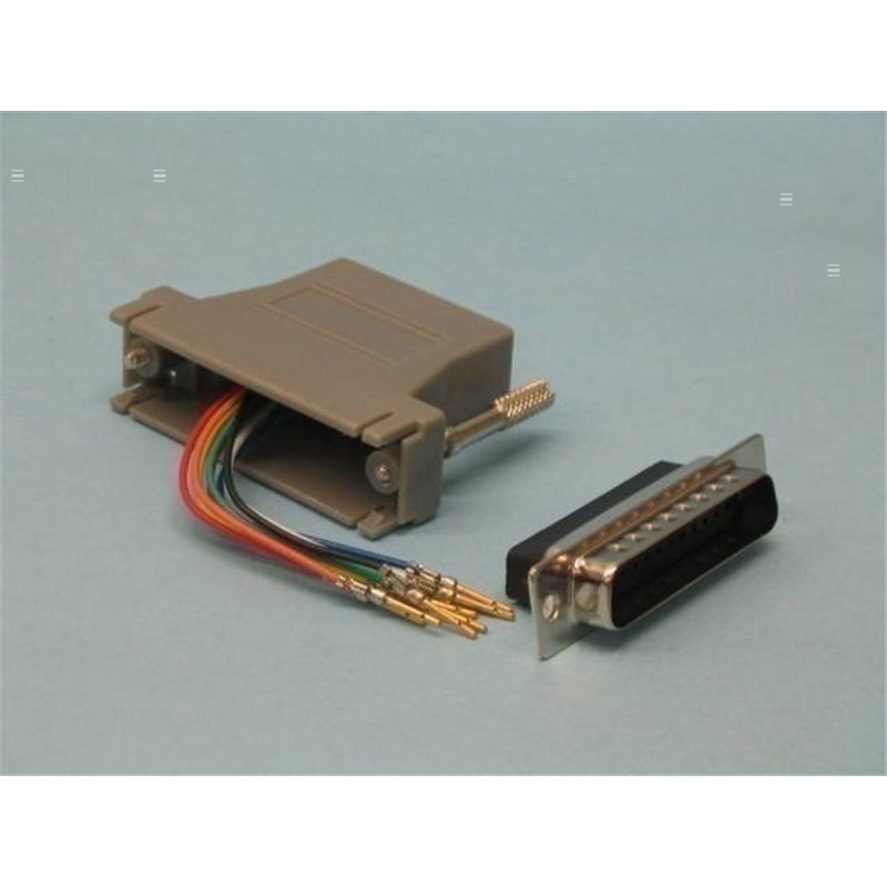 ADAPTADOR SUBD 25M/RJ45                           