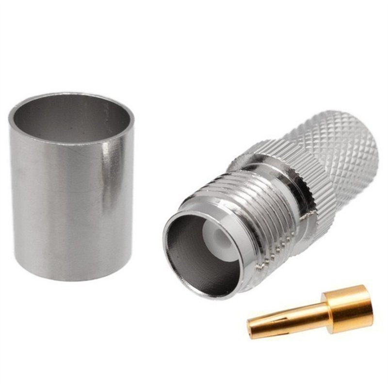 CONECTOR TNC H CRIMP RG214                        