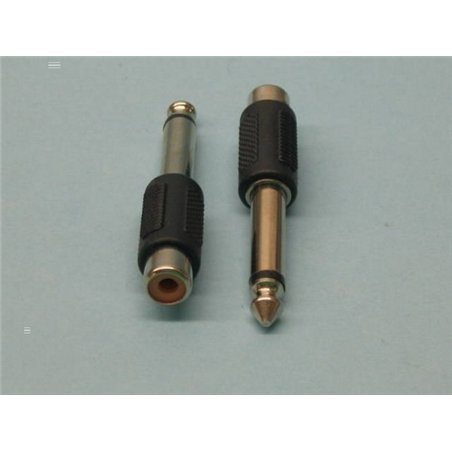 ADAPTADOR 6,35 M M/RCA H                          