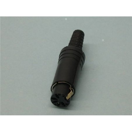 CONECTOR DIN 5P H AEREA 45º                       