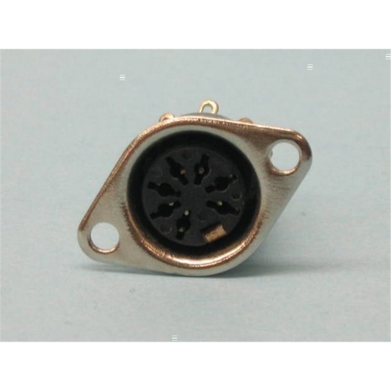 CONECTOR DIN 7P H BASE 60º                        