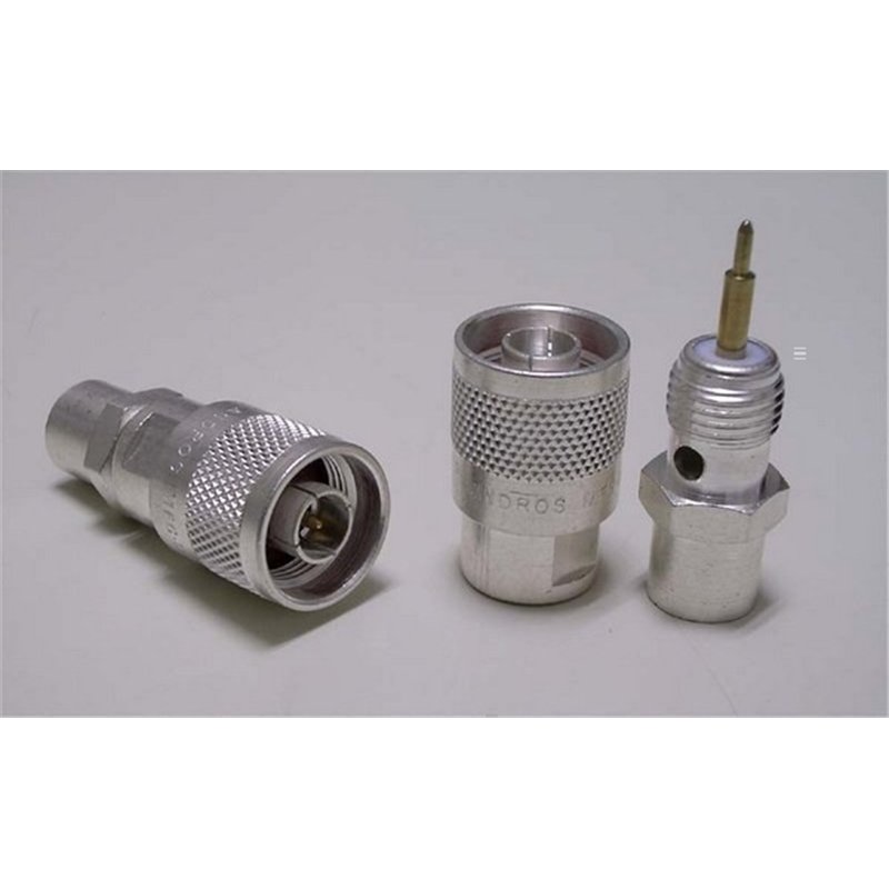 CONECTOR N M CRIMP RG58 POL INVERTIDA             