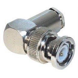 CONECTOR BNC M CRIMP RG213 ACODADO                