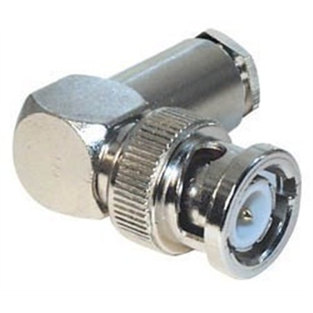 CONECTOR BNC M CRIMP RG213 ACODADO                