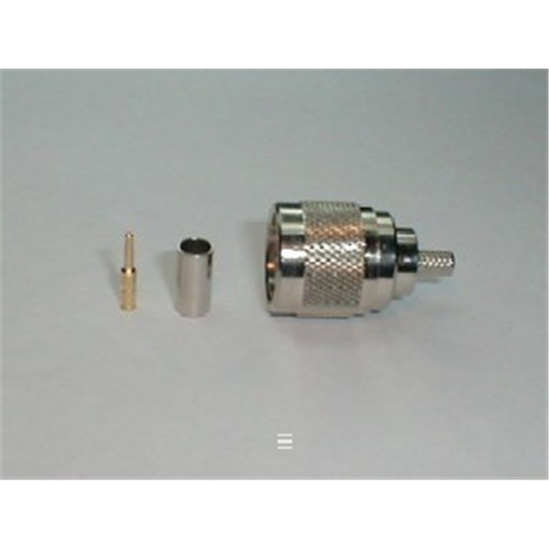 CONECTOR N M CRIMP RG214 ALFA´R                   