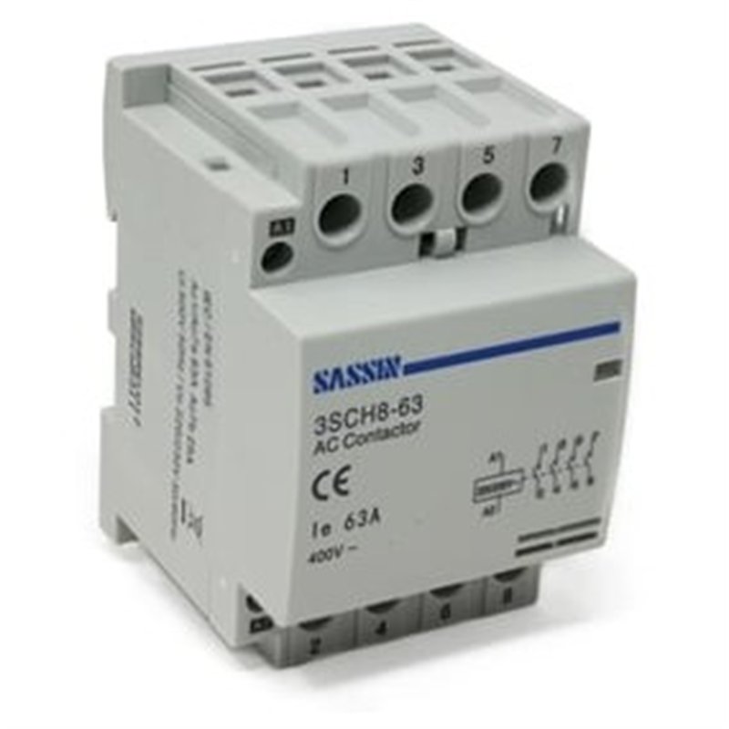 CONTACTOR MODULAR 25A SASSIN                      