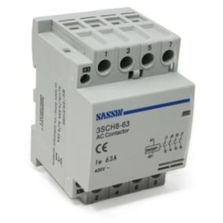 CONTACTOR MODULAR 25A SASSIN                      