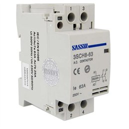 CONTACTOR MODULAR 2X63A SASSIN                    
