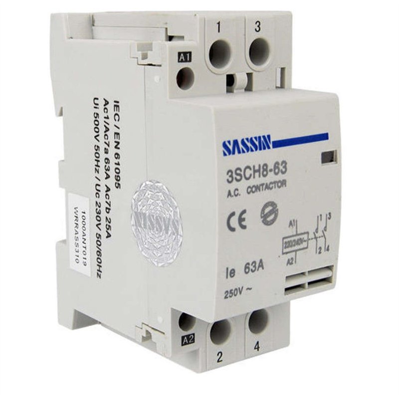 CONTACTOR MODULAR 2X63A SASSIN                    
