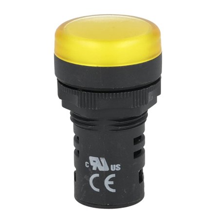 PILOTO LED AMARILLO CARRIL 230VAC/DC              