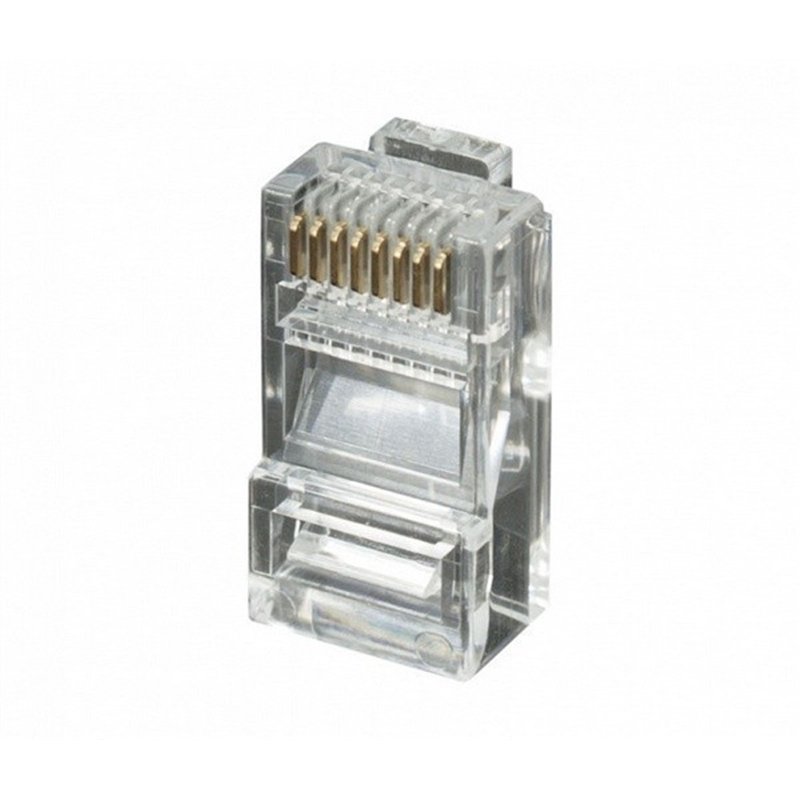 CONECTOR RJ45 CAT6 CON GUIA                       