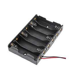 PORTAPILAS 6 PILAS R6                             