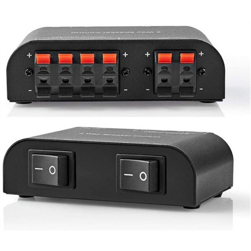 CONMUTADOR 2 ALTAVOCES C/VOLUMEN                  