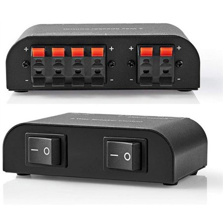 CONMUTADOR 2 ALTAVOCES C/VOLUMEN                  