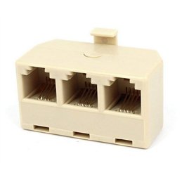 CONECTOR TELEFONICO T 6 VIAS TRIPLE               