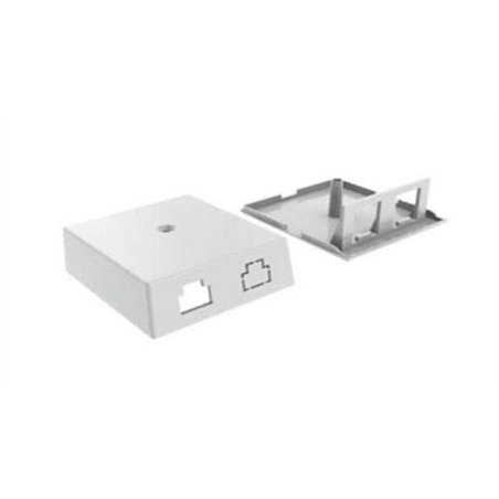 ROSETA TELEFONO 8 VIAS OBLICUA DOBLE              