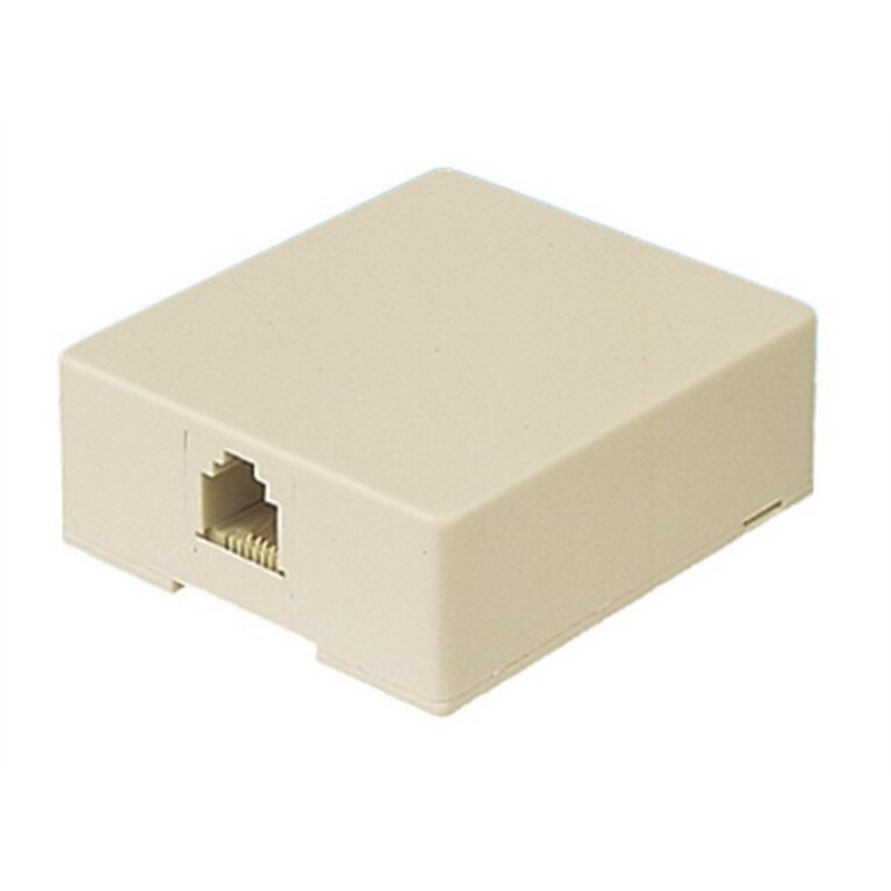 ROSETA TELEFONO 8 VIAS TOMA LATERAL               