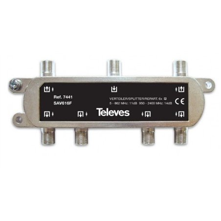 DISTRIBUIDOR 6D F TELEVES (5-2400MHZ)             