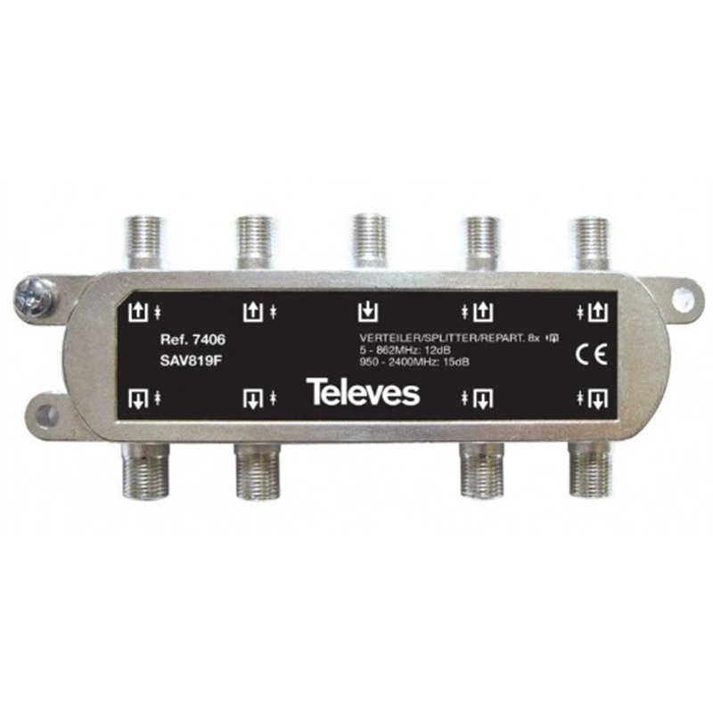 DISTRIBUIDOR 8D F TELEVES (5-2400MHZ)             