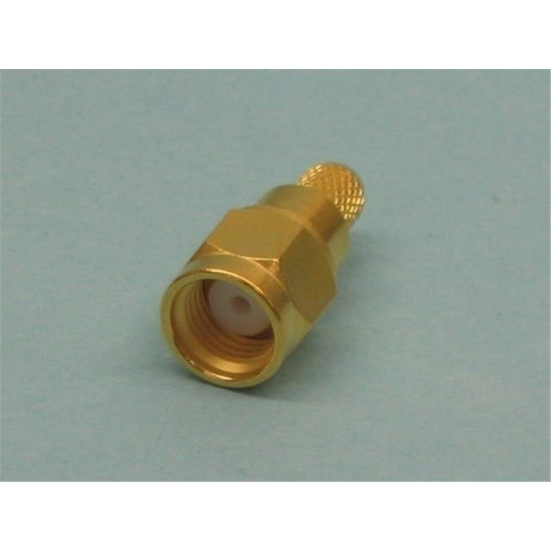 CONECTOR SMA M CRIMP RG58 POL INVERTIDA           