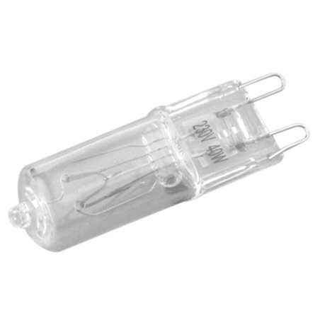 LAMPARA HALOPIN 60W 230V TRANSP G9                