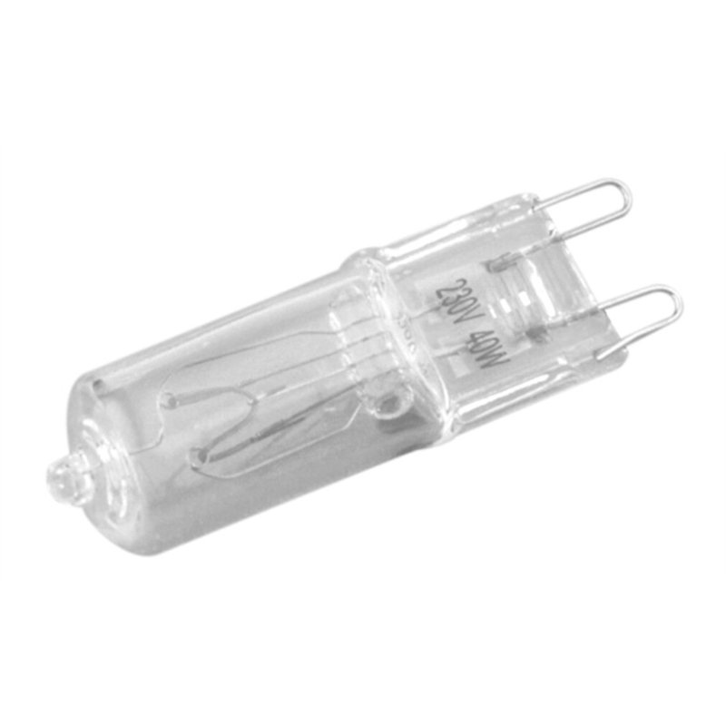 LAMPARA HALOPIN 40W 230V TRANSP G9                