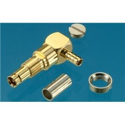 CONECTOR SIEMENS 1.0/2.3 FLEX3 HEMBRA CODO        