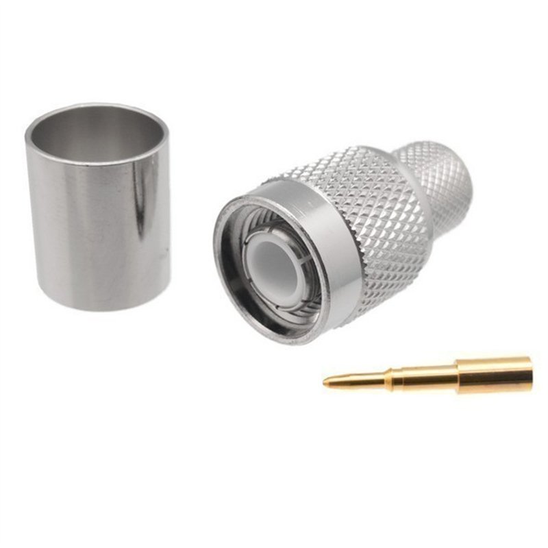 CONECTOR TNC M CRIMP RG214                        